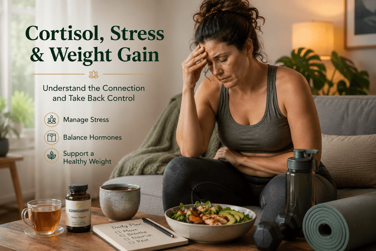 Cortisol and Weight Gain: The Stress-Fat Connection Explained