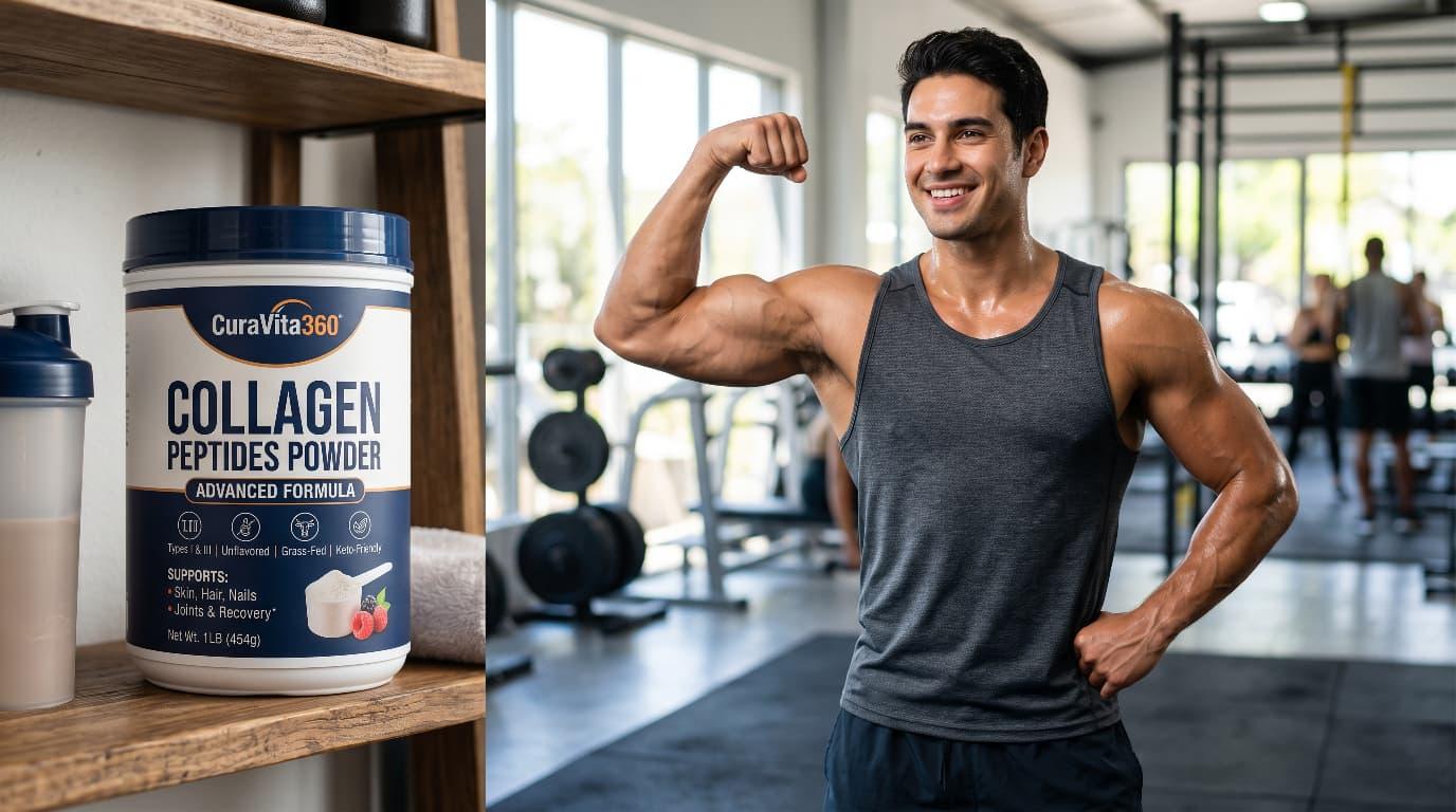 CuraVita360 Collagen Peptides Powder